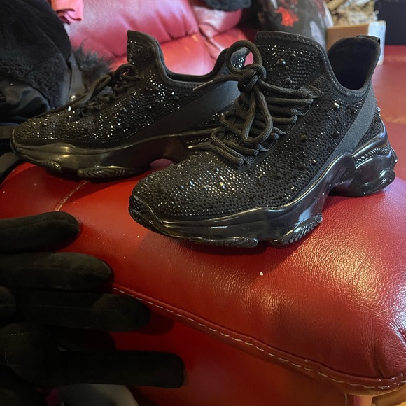 Rhinestone sneakers, wide width size 6 torrid - Picture 7 of 8